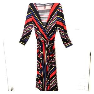 Janette 3:16 striped dress size M/L